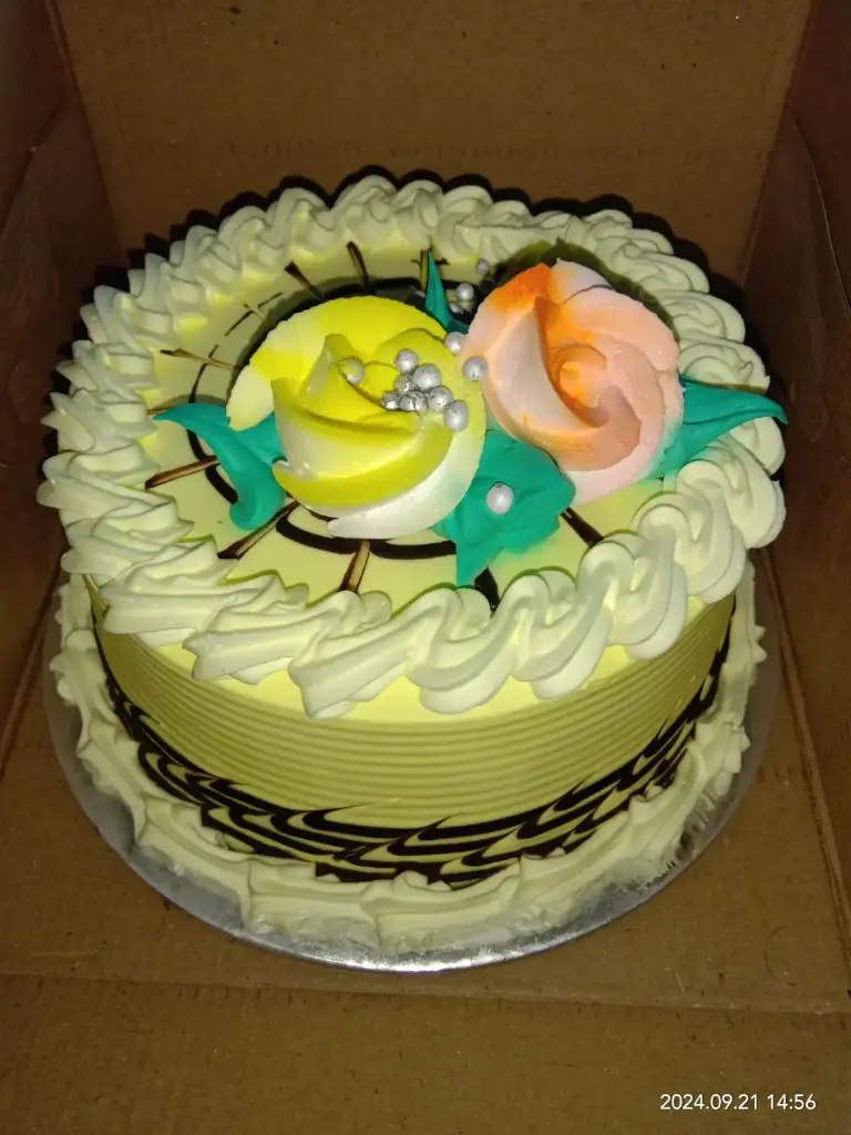 Butter Scotch Cake Half Pound